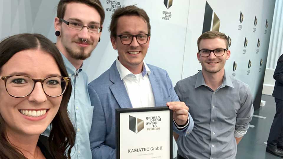KAMATEC gewinnt den German Brand Award